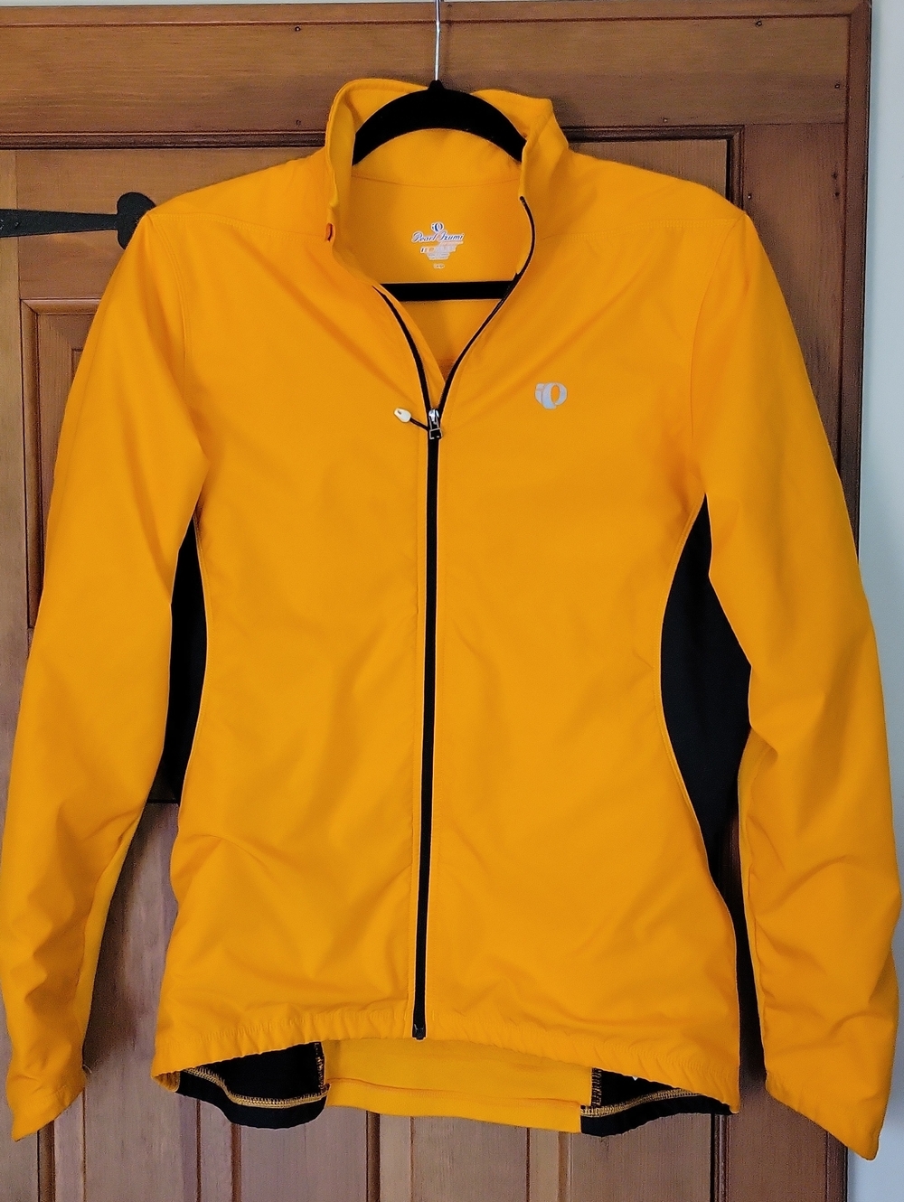 Pearl Izumi Bright Yellow Full Zip Cycling Jacket, High Visibility
